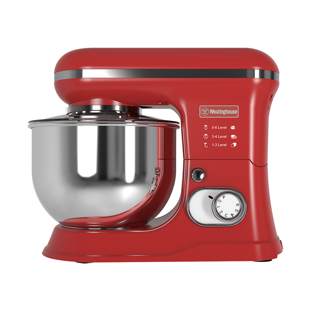 Batidora pedestal Retro roja 5L