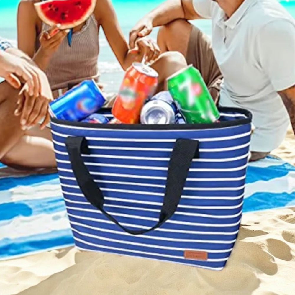 Bolso térmico tote 18 litros azul