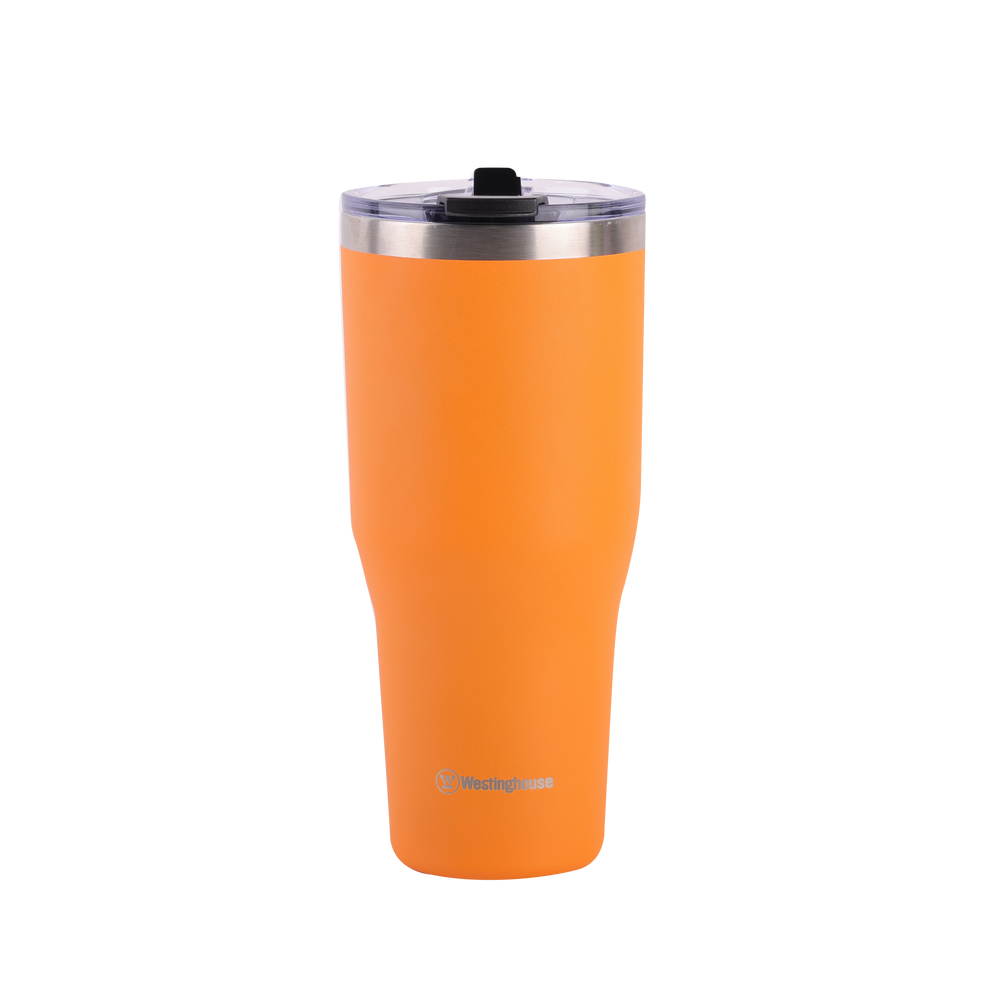 Botella Térmica doble Pared Acero Inoxidable 1184ml naranja – Mantiene Bebidas Frías y Calientes
