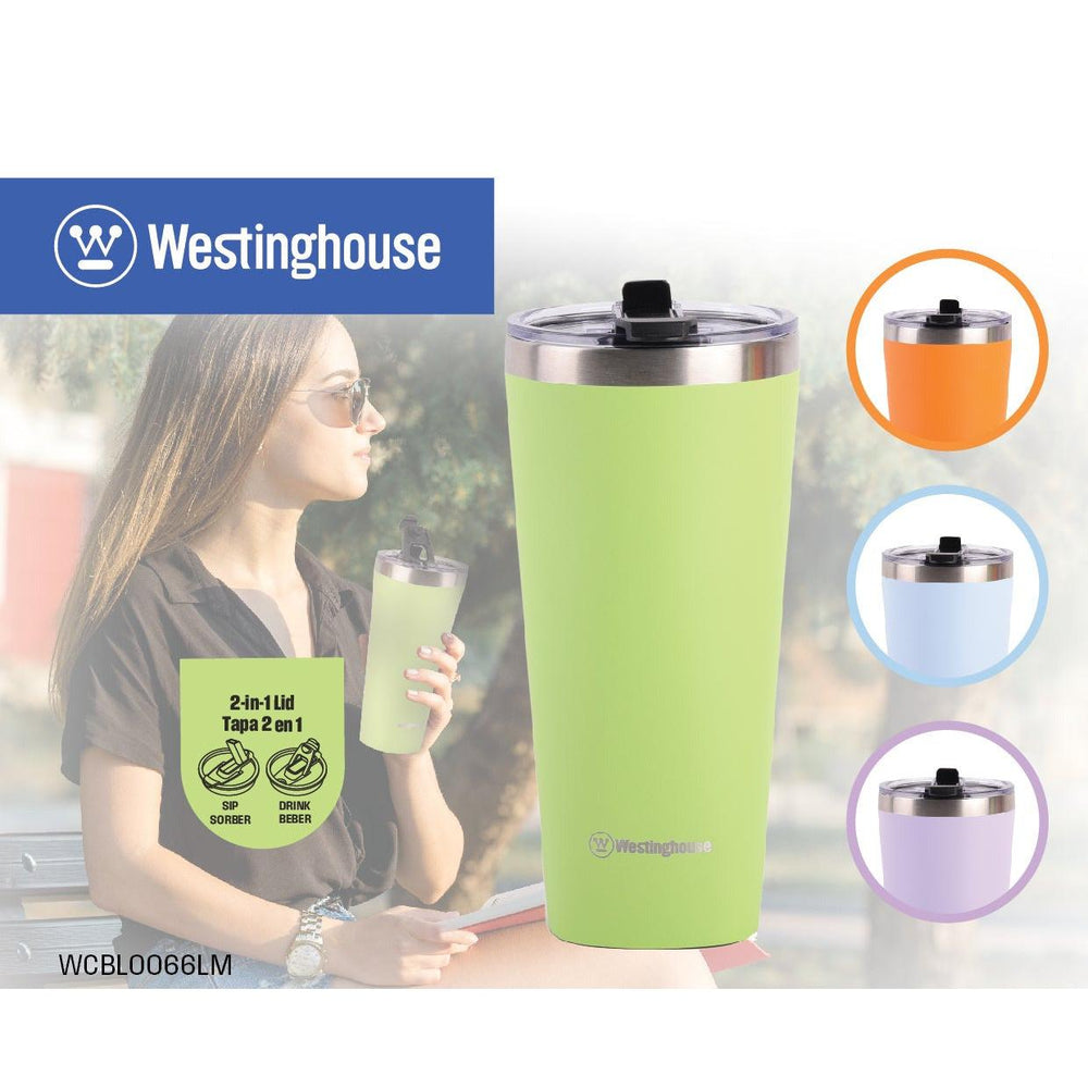 Botella Térmica doble Pared Acero Inoxidable 740ml naranja – Mantiene Bebidas Frías y Calientes