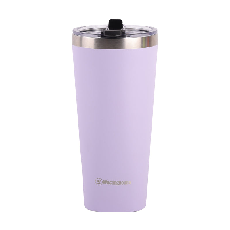 Botella Térmica doble Pared Acero Inoxidable 740ml lila – Mantiene Bebidas Frías y Calientes