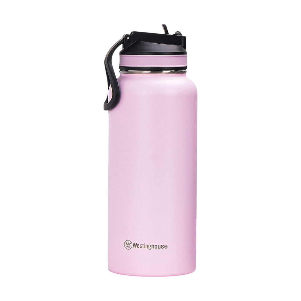Botella insulada doble pared acero 946 ml rosado