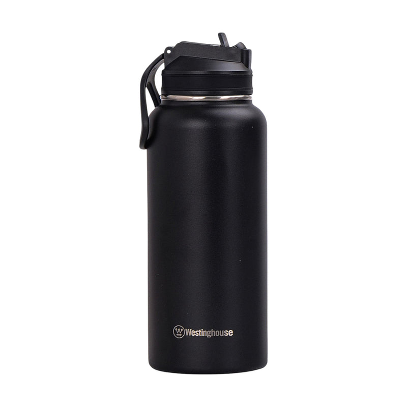 Botella insulada doble pared acero 946ml negro
