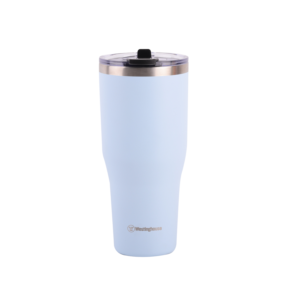 Botella térmica doble pared acero inoxidable 1184 ml celeste · mantiene bebidas frías y calientes