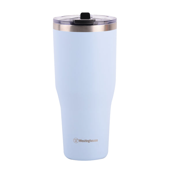 Botella térmica doble pared acero inoxidable 1184 ml celeste · mantiene bebidas frías y calientes