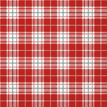 Set x 20 servilletas Chequers rojo large de papel