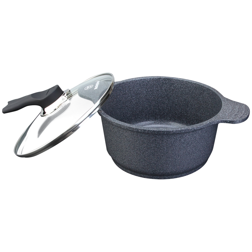Cacerola Antiadherente Cerámica Gris 24CM 5ta Generación