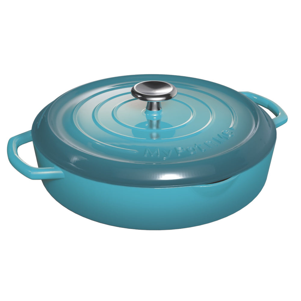 Cacerola baja de hierro fundido esmaltado MyPotnMe 3.3 L
