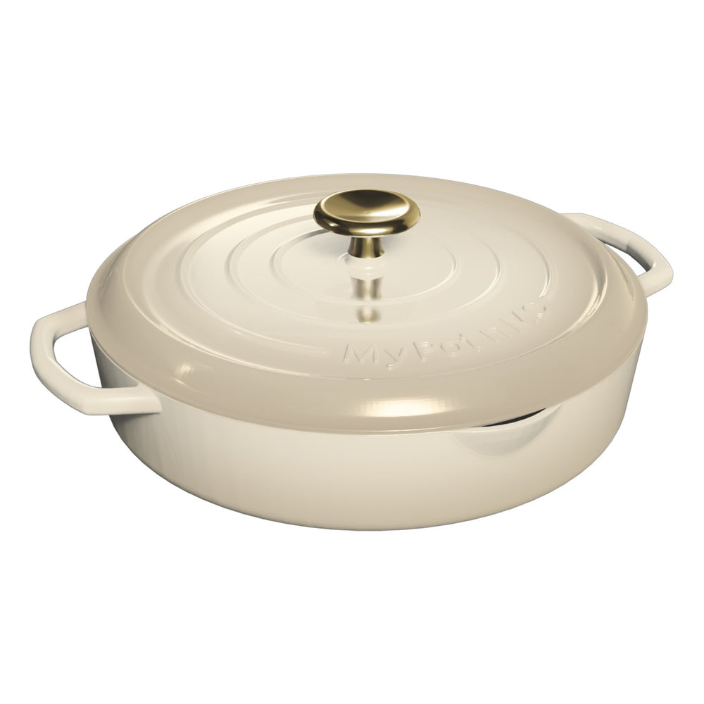 Cacerola baja de hierro fundido esmaltado MyPotnMe 3.3 L
