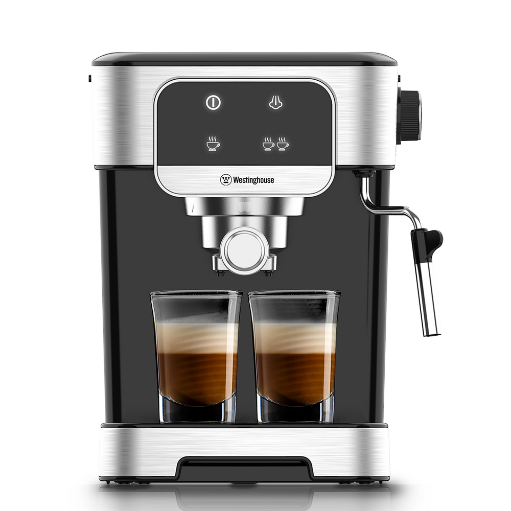 Cafetera Espresso c/ batidor espuma 1.8 litros