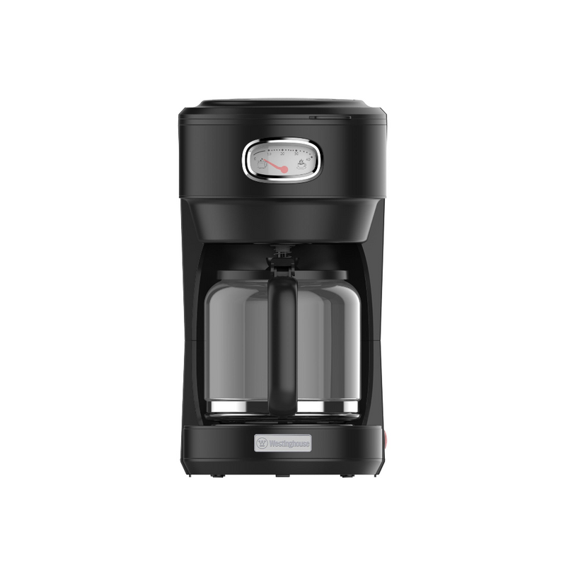 Cafetera retro negro 1.25 ltrs