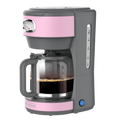Cafetera retro rosada 1.25 ltrs