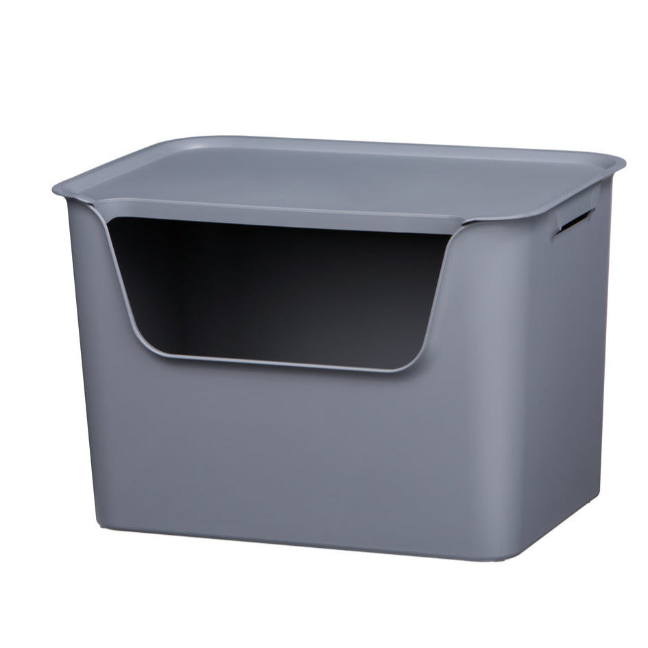 Caja organizadora Living box L 18 litros gris