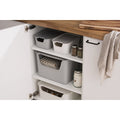 Caja organizadora Living box L 18 litros gris