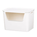 Caja organizadora Living box L 18 litros marfil