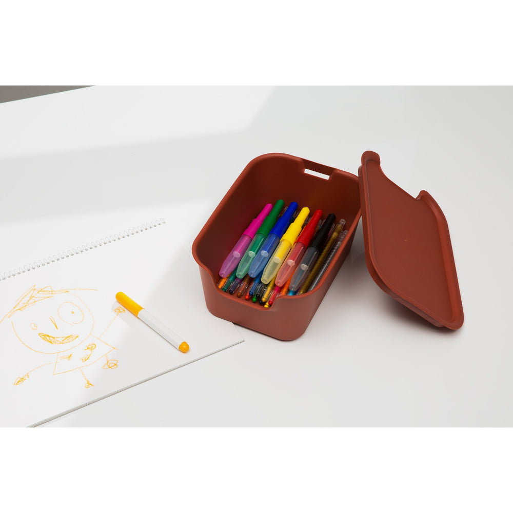 Caja organizadora Living box S 3 litros gris