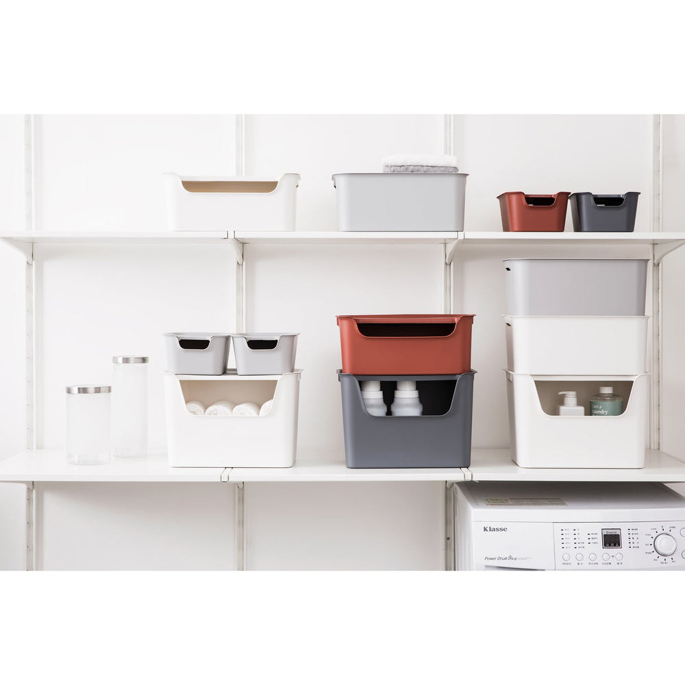 Caja organizadora Living box S 3 litros gris