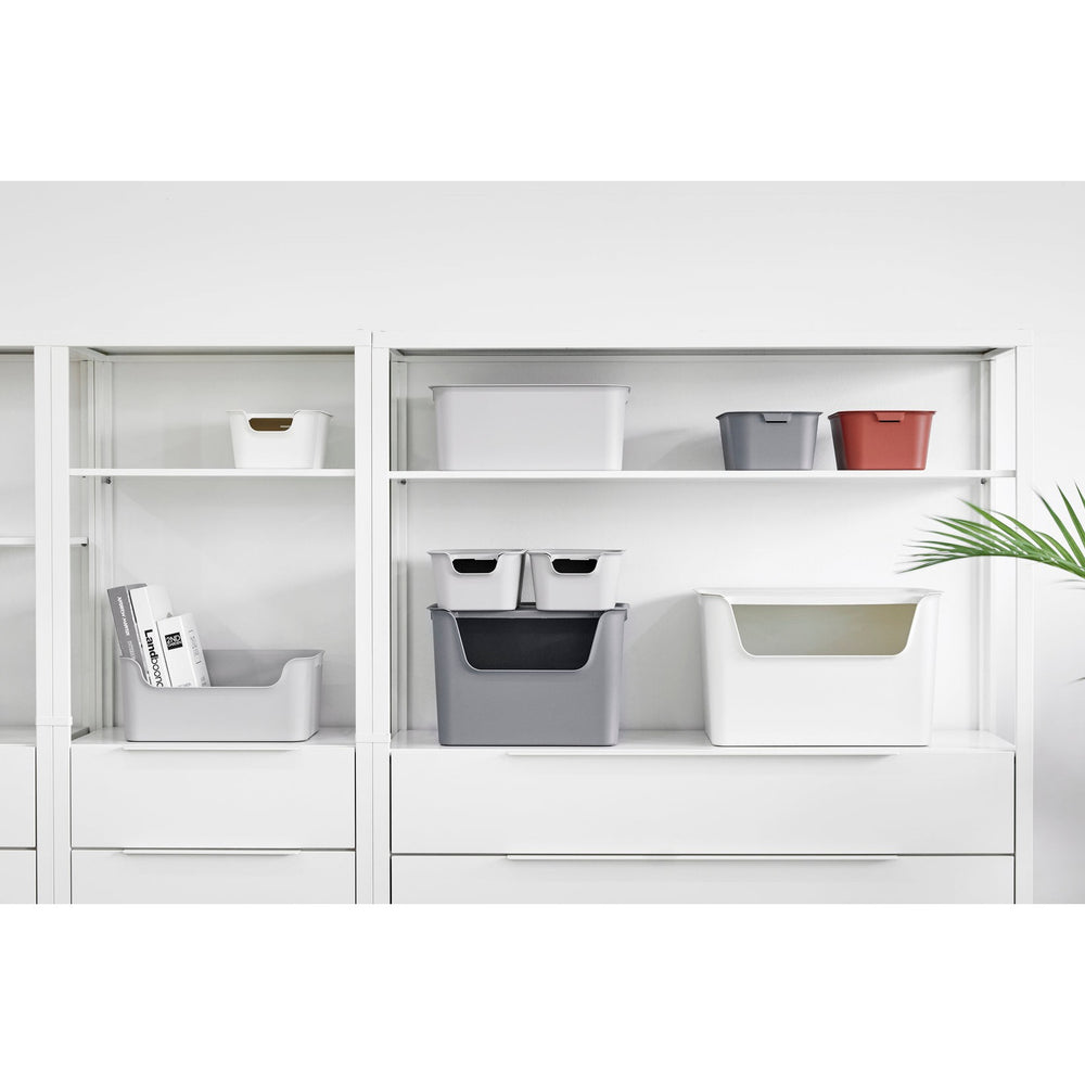 Caja organizadora Living box S 3 litros gris