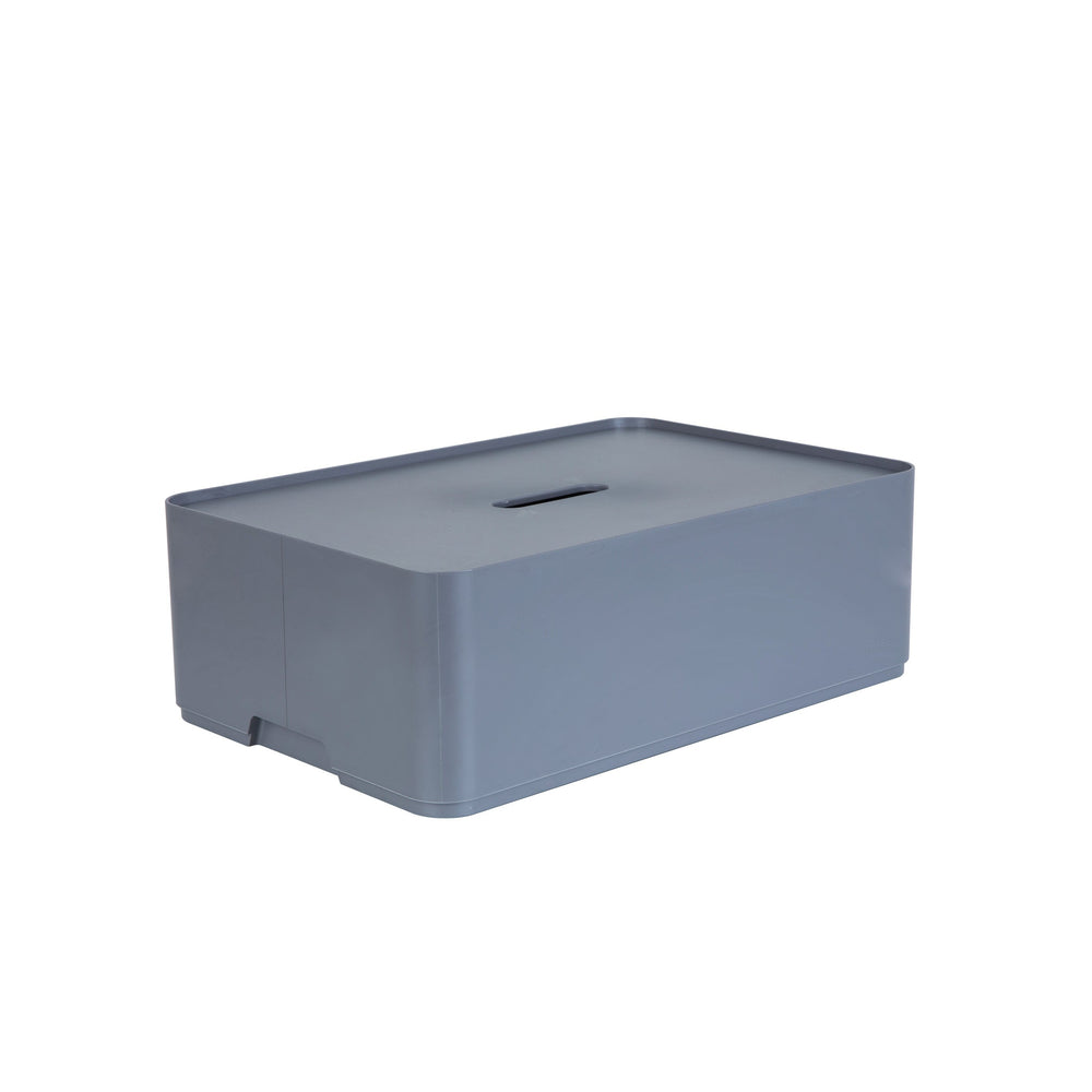Caja organizadora Myroom Opera c/tapa L gris