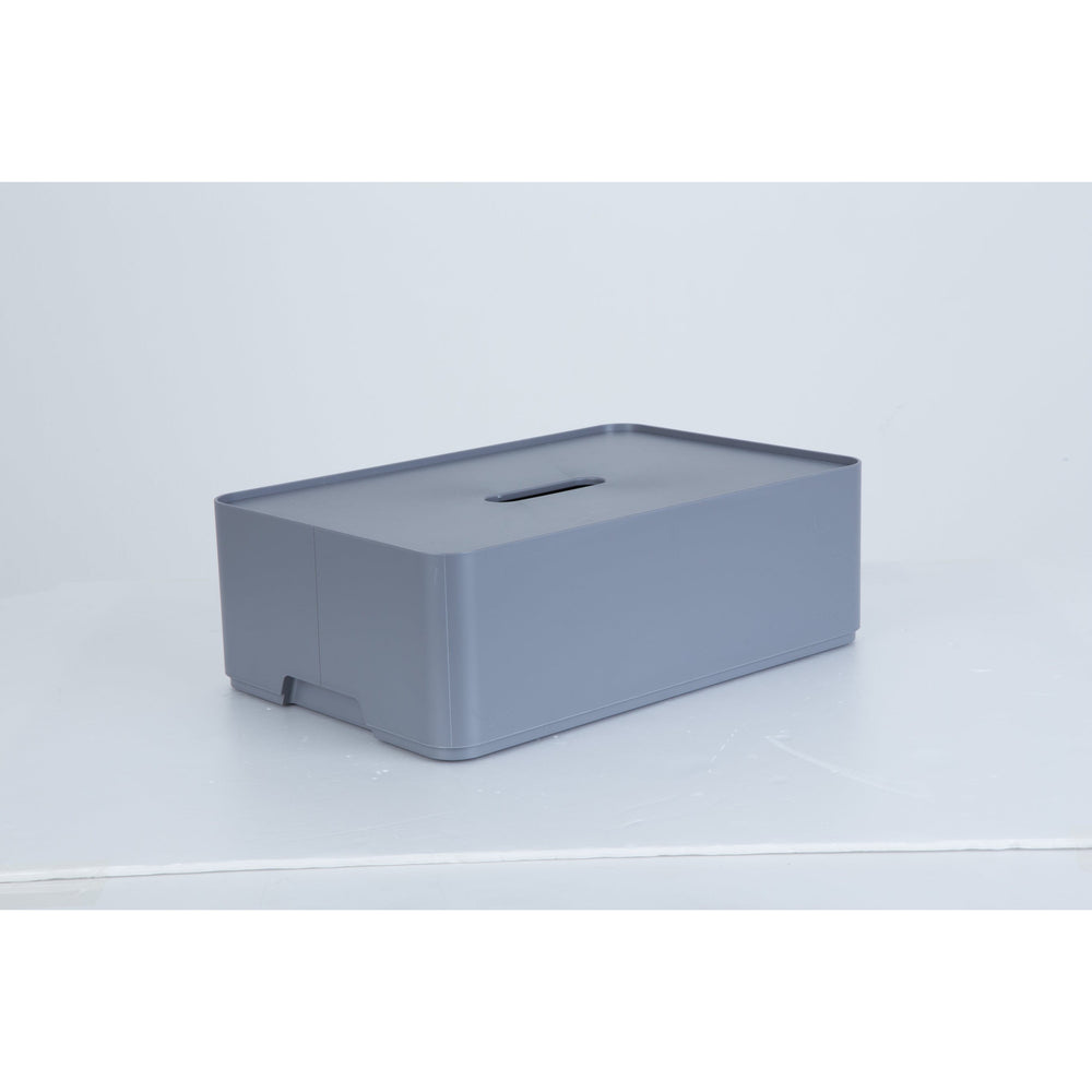 Caja organizadora Myroom Opera c/tapa L gris