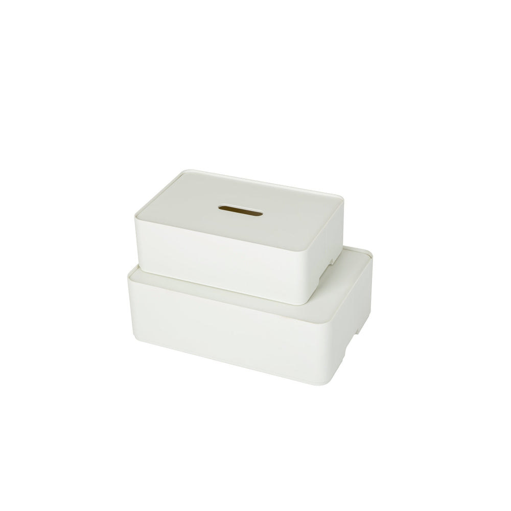 Caja organizadora Myroom Opera c/tapa L gris
