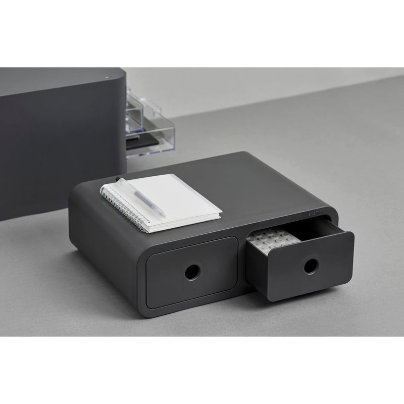 Caja organizadora Olio multiusos gris oscuro