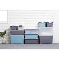 Caja organizadora Prime living box 17 litros gris