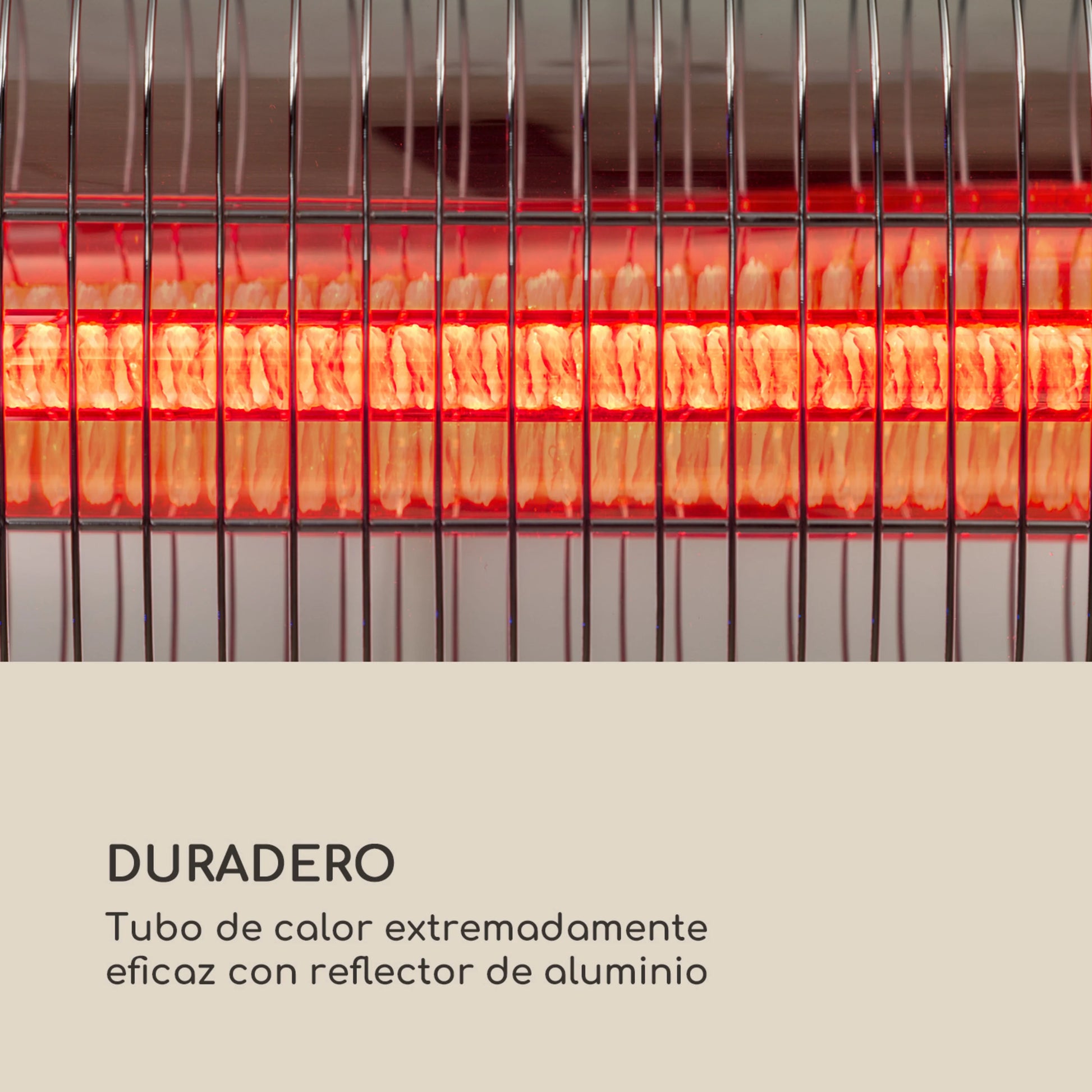Calentador Infrarrojo 2000W de Piso o Pared con Control Remoto – Altura Ajustable, 9 Niveles y Temporizador 24h
