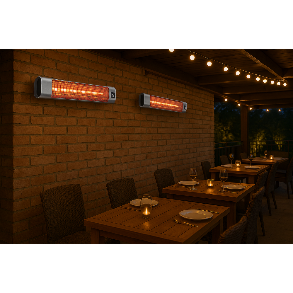 Calentador infrarrojo Blumfeldt 2000 W de piso o pared para terraza - foto 18
