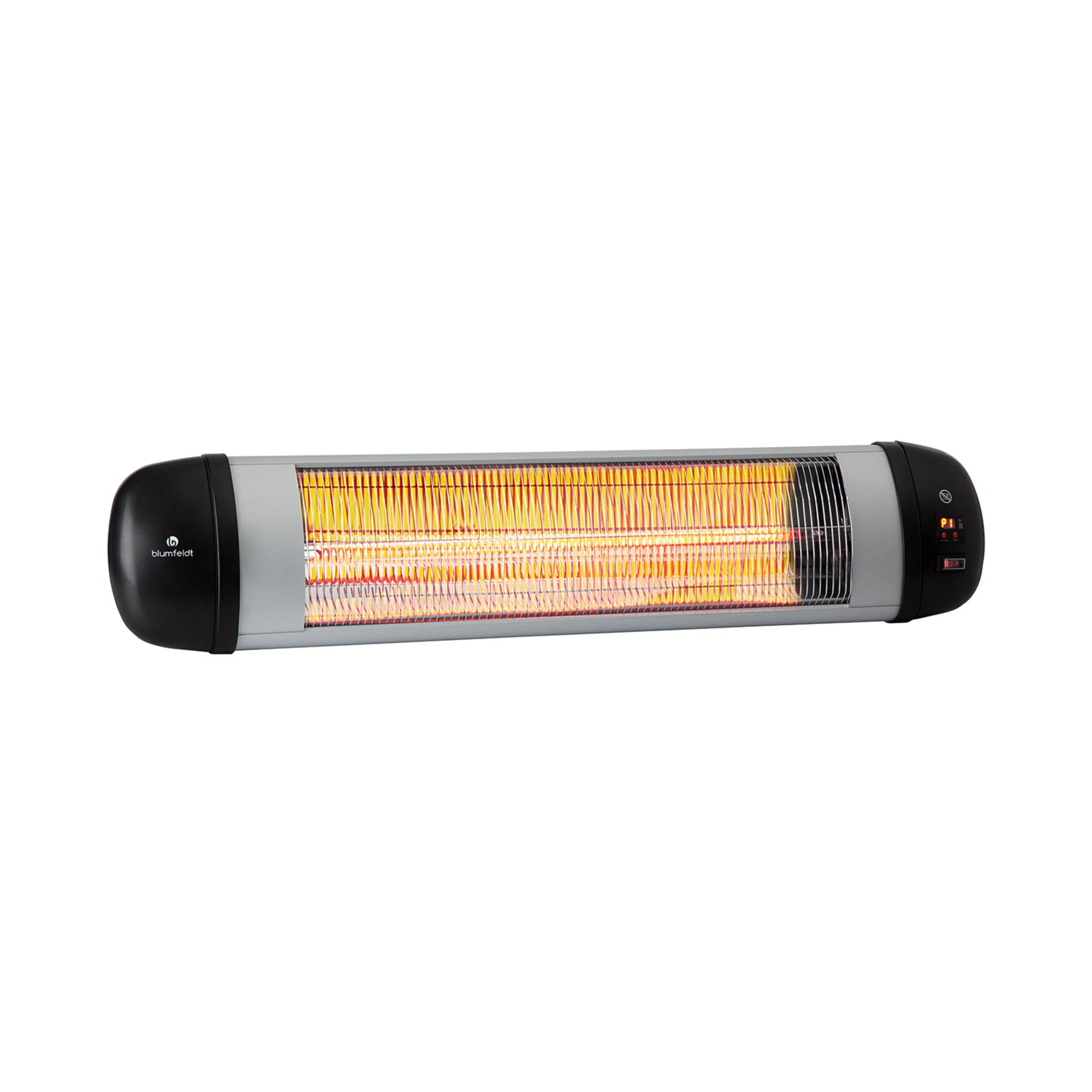 Calentador Infrarrojo de Pared 2500W con Control Remoto - 3 niveles potencia y Temporizador