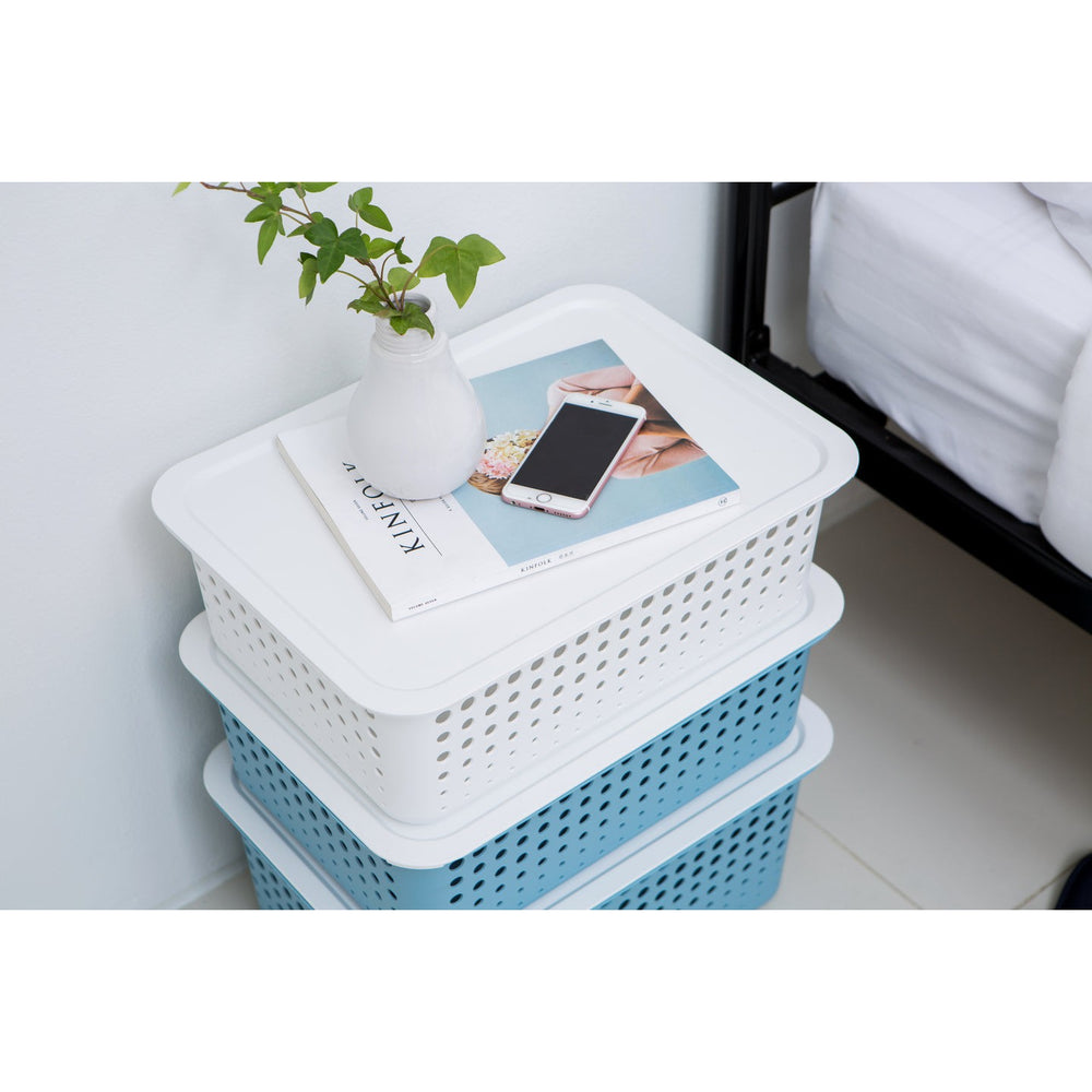 Canasta Myroom i Basket M 16.5 litros blanco