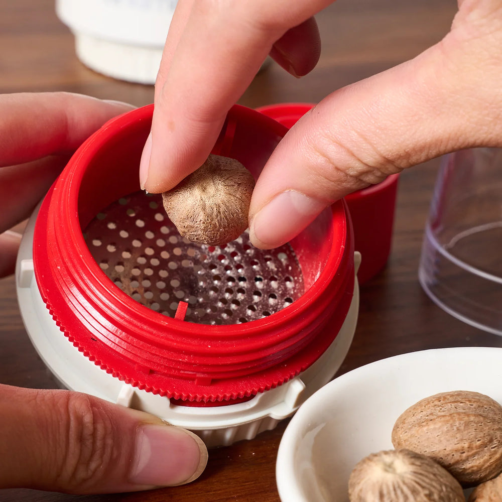 Cápsula porta especias Finapod Classic Ralladora - Para Especias Duras, Frutos Secos y Chocolate