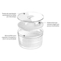 Centrifugador y conservador vegetales Clear Fresh 5.5L natural