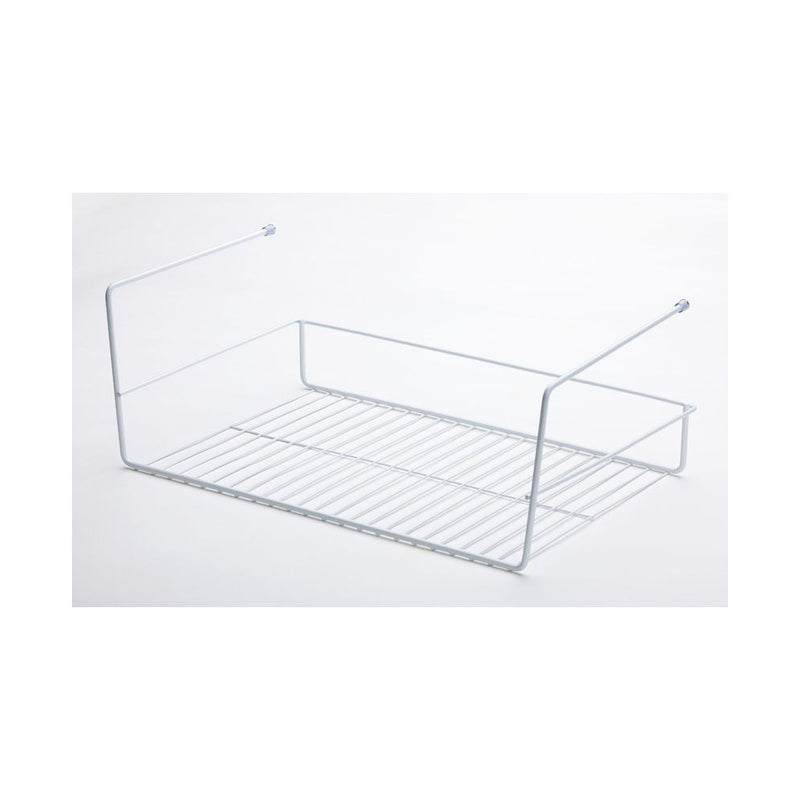 Cesta colgante 46cm - blanco