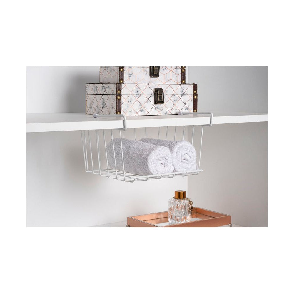 Cesta colgante gabinete small blanco