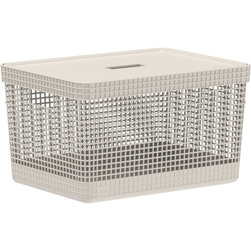 Cesta de Rejilla c/Tapa
