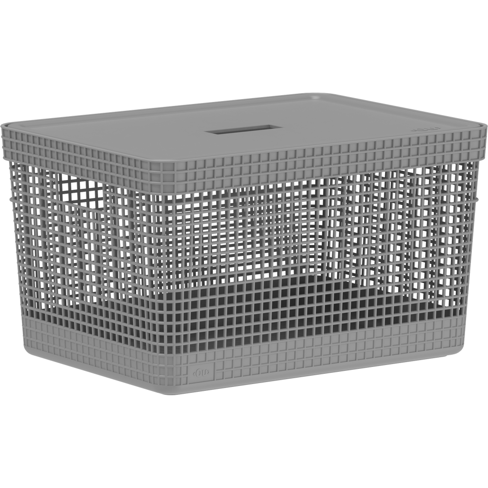 Cesta de Rejilla c/Tapa