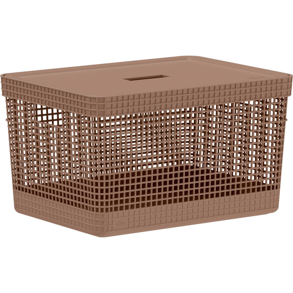 Cesta de Rejilla c/Tapa