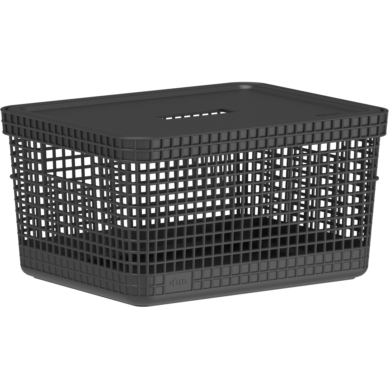 Cesta de Rejilla c/Tapa