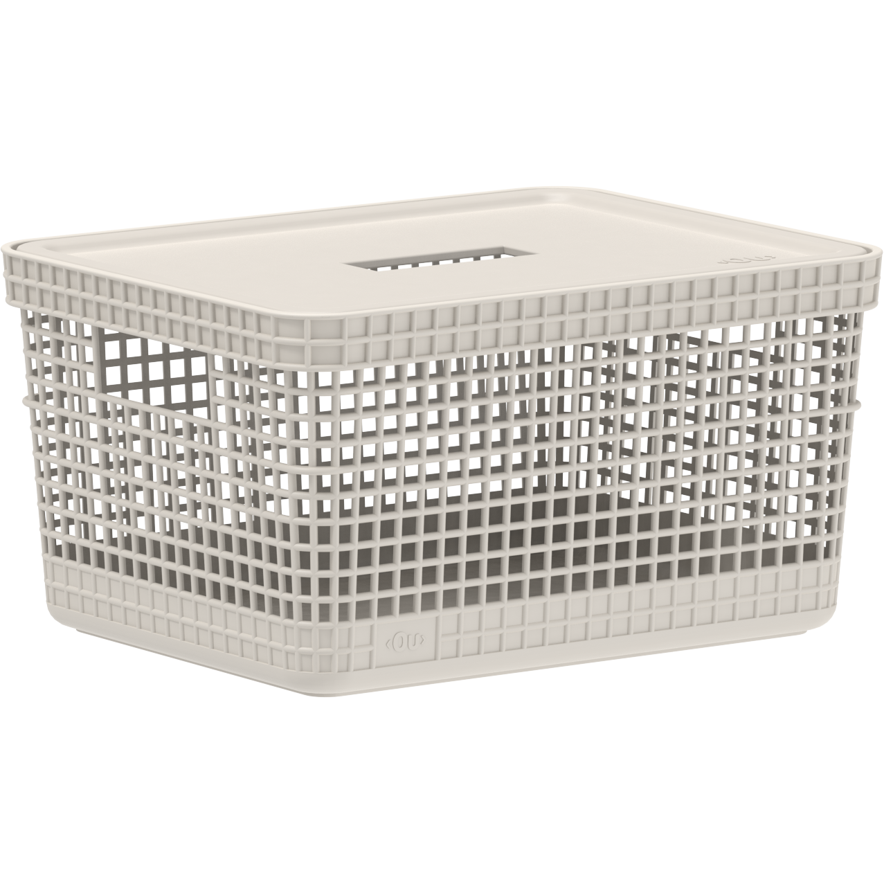 Cesta de Rejilla c/Tapa
