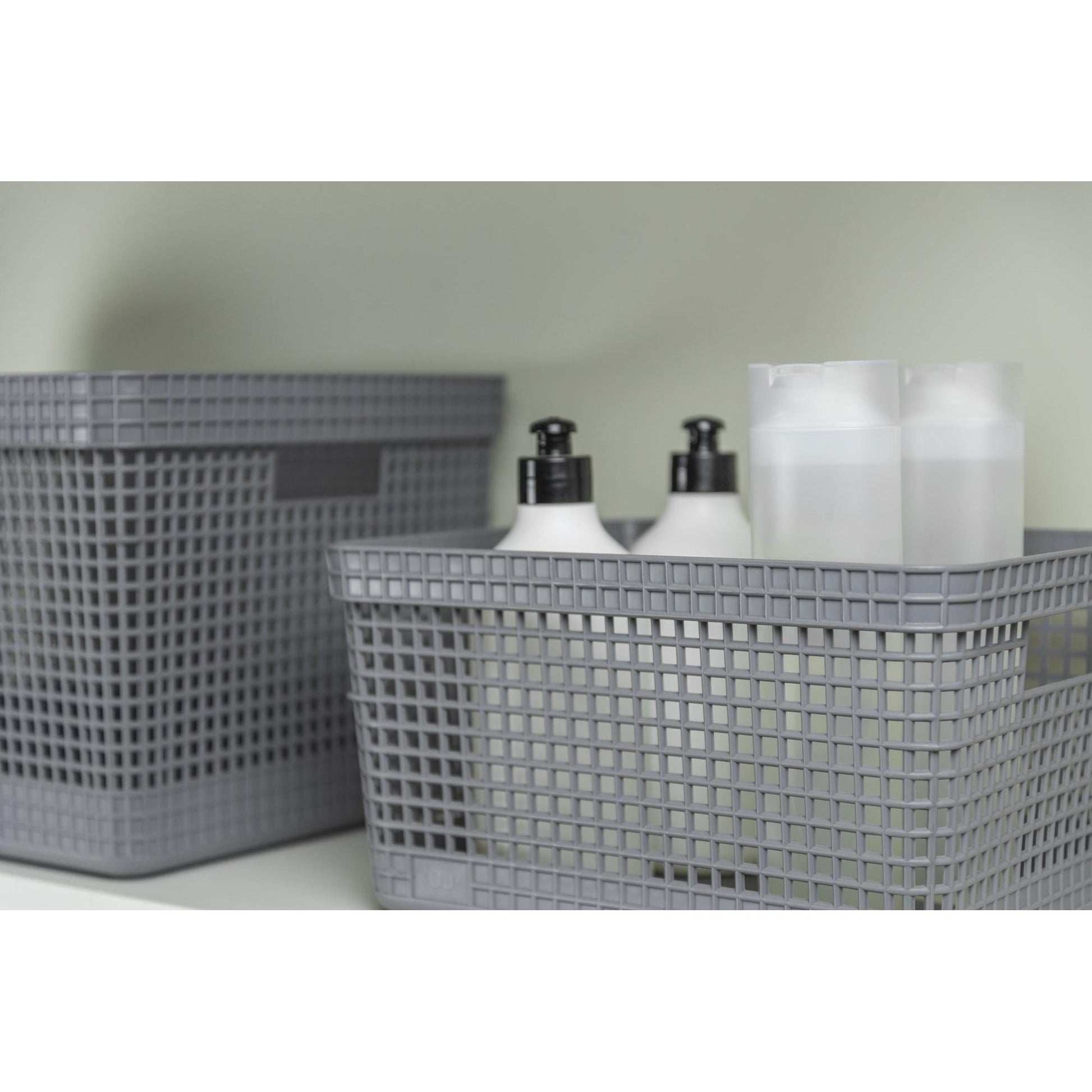 Cesta de Rejilla c/Tapa