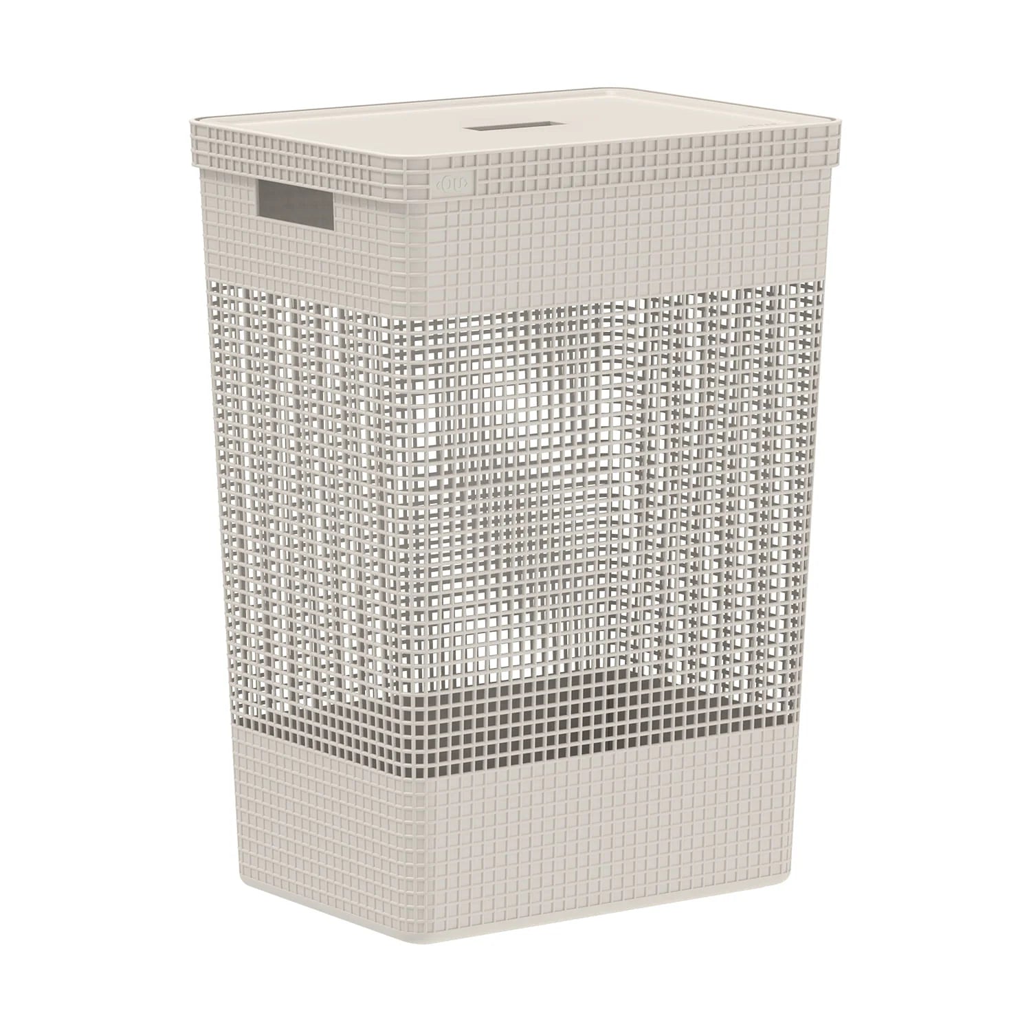 Cesto ropa Grid c/tapa 49L