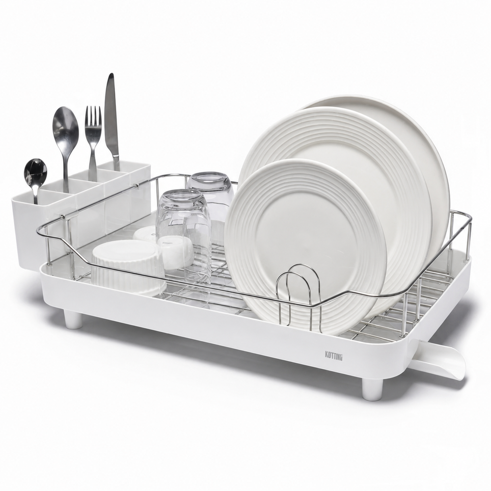 escurridor de platos blanco smart plus large - foto 4