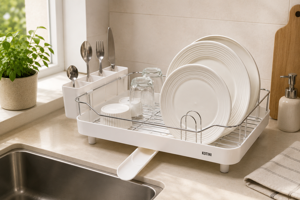 escurridor de platos blanco smart plus large - foto 7