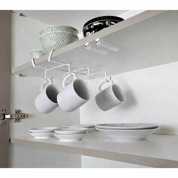 Soporte tazas grandes gabinete Organizare blanco