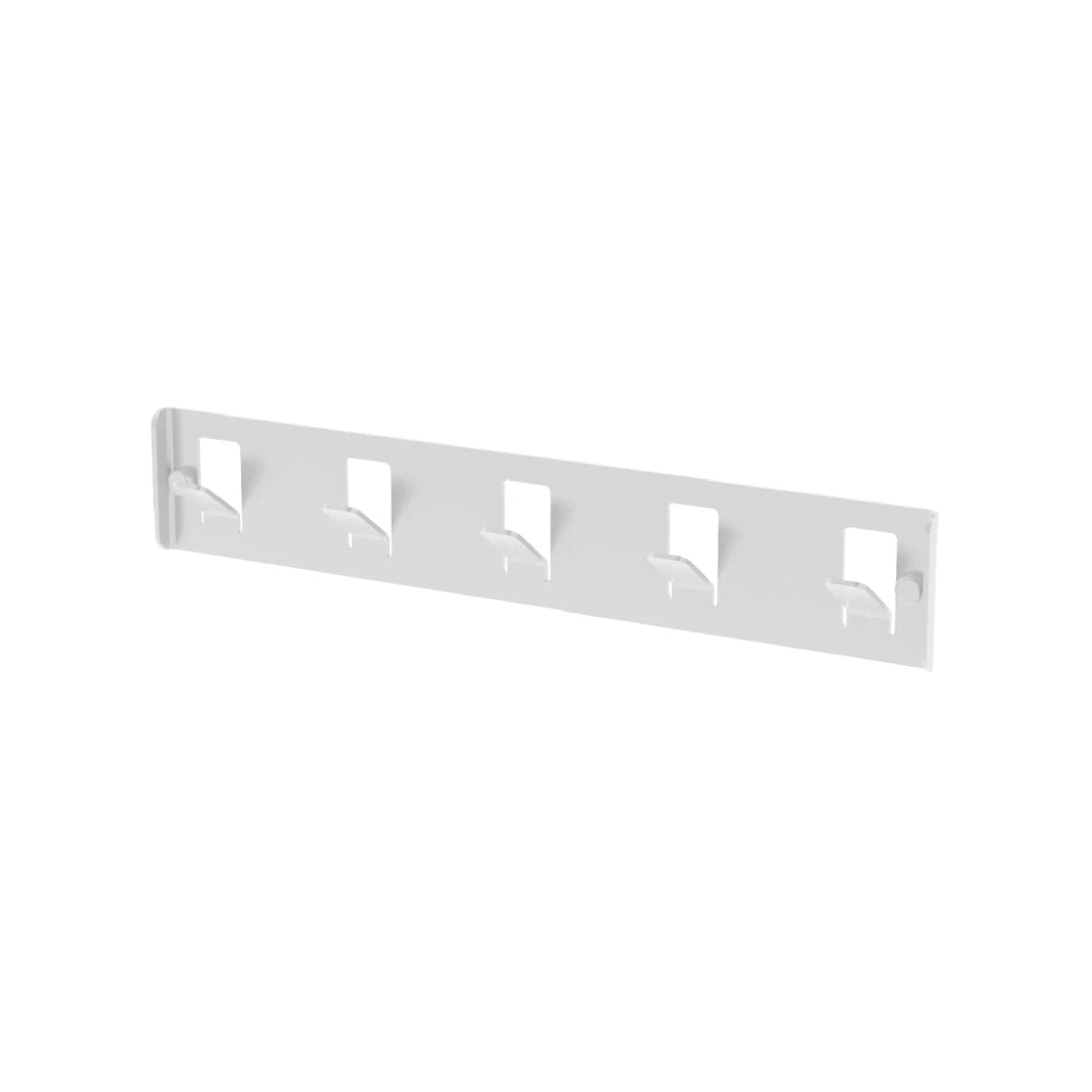Colgador multiuso Ispirazione aluminio- blanco mate