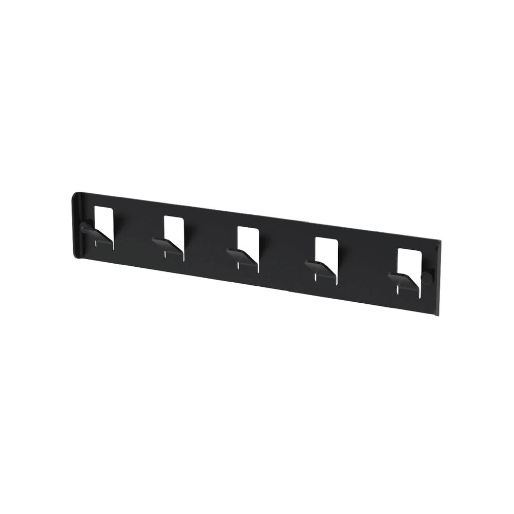 Colgador multiuso Ispirazione aluminio- negro mate
