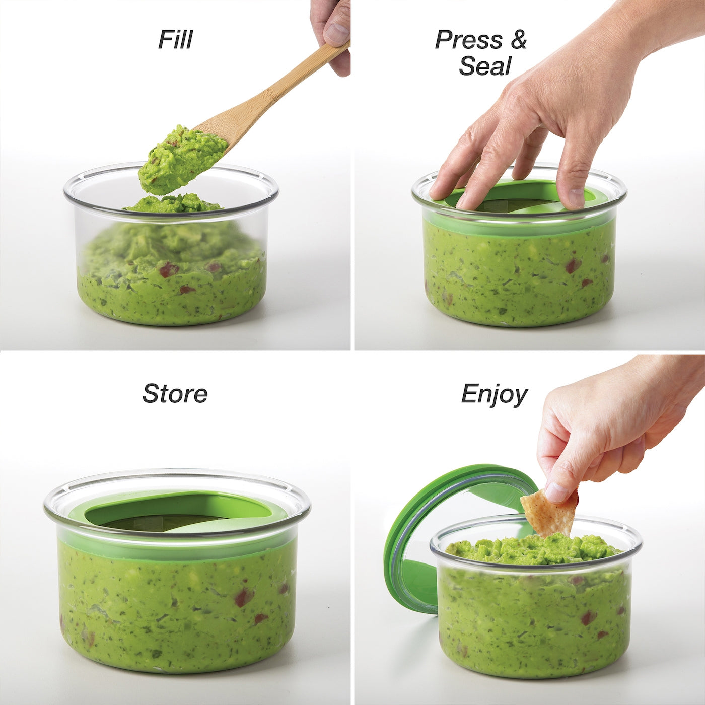 Conservador Guacamole ProKeeper 4 tazas