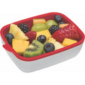 Contenedor alimentos para llevar 7oz rojo