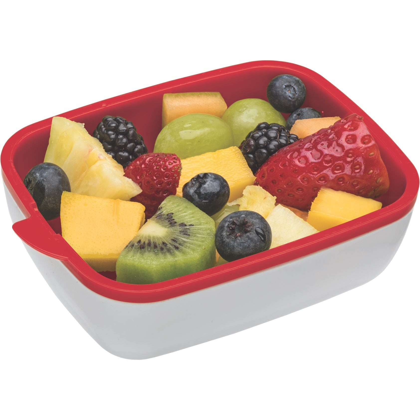 Contenedor alimentos para llevar 7oz rojo